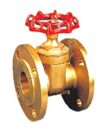 黃銅法蘭(lan)閘閥